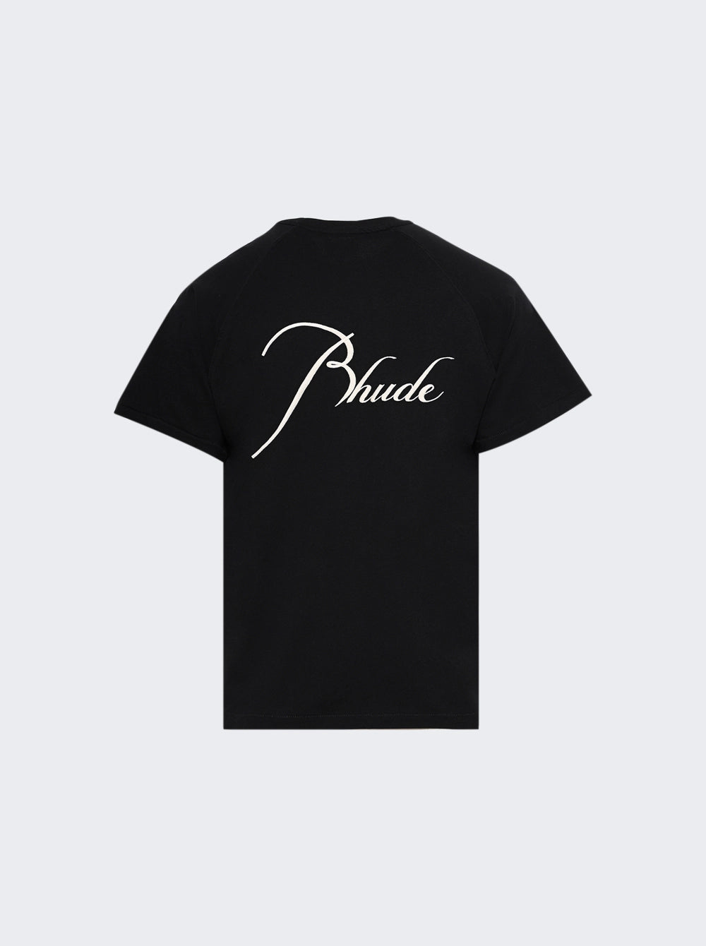 Rhude Classique Raglan Tee - Black/ White