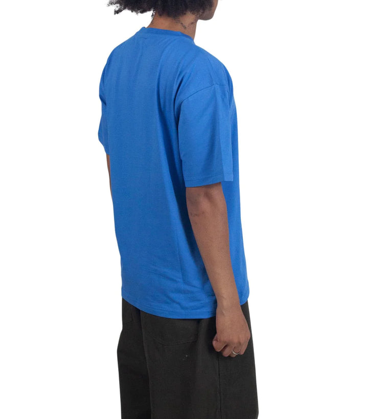 Rassvet Men Knit Big Logo T-Shirt - Blue