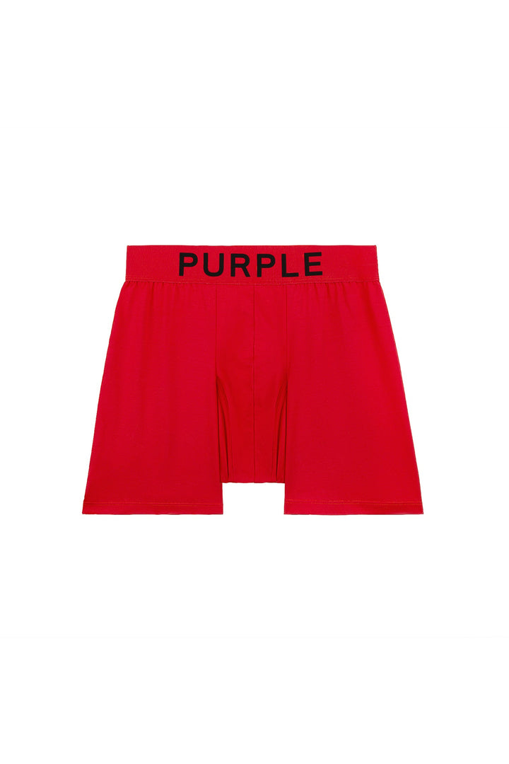 Purple Brand Boxer Briefs - Single Pack - Red
