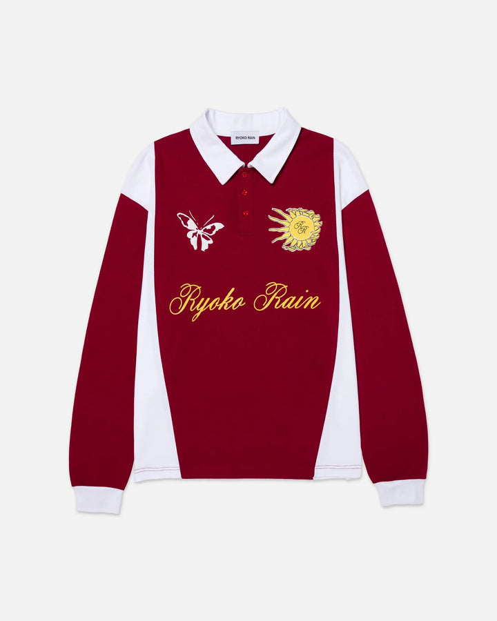 Ryoko Rain Long Sleeve Polo - Rugby