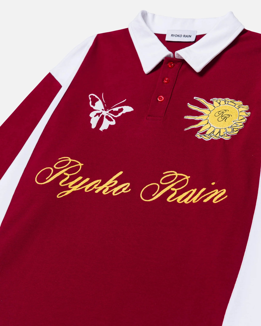 Ryoko Rain Long Sleeve Polo - Rugby