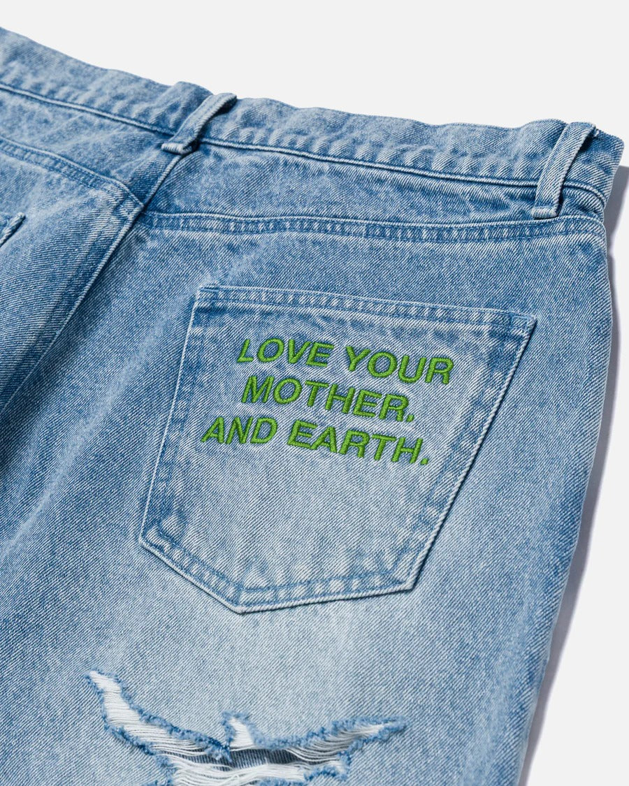 Ryoko Rain Moss Denim Jeans