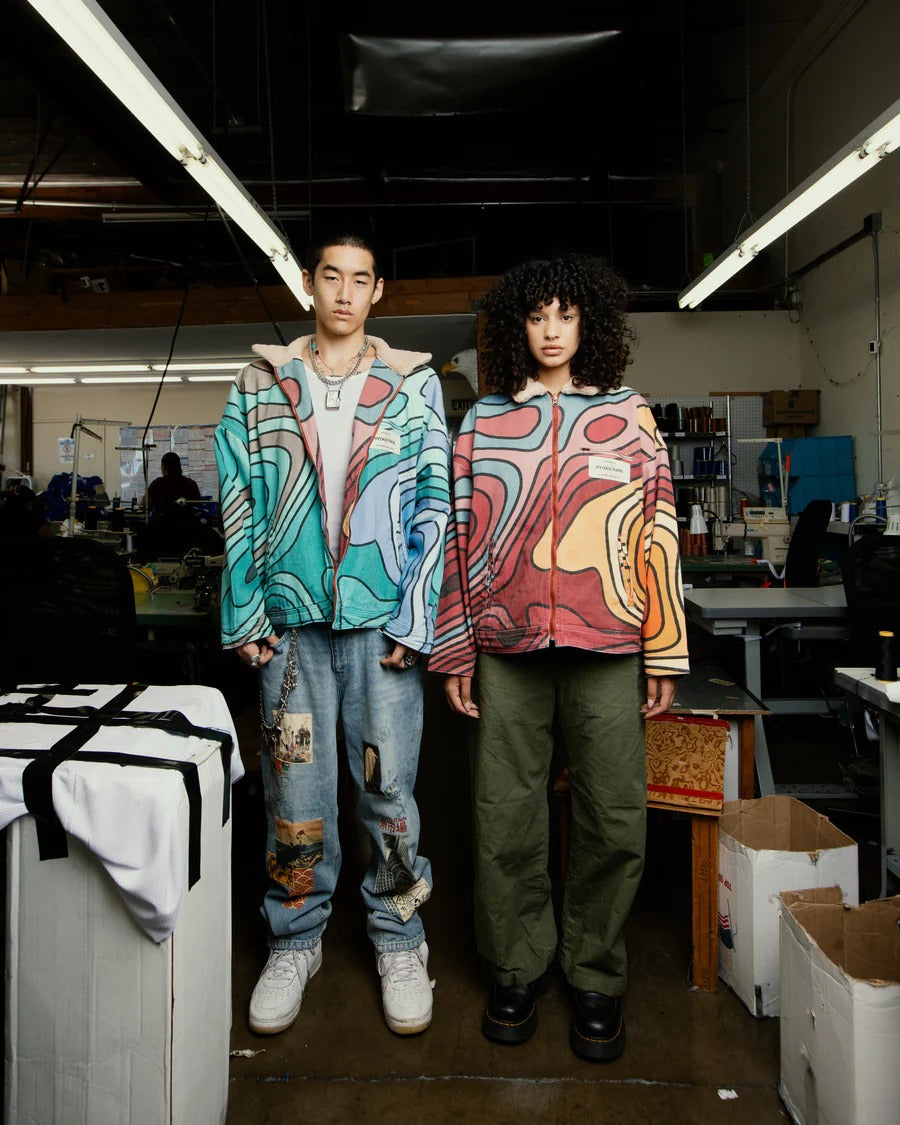 Ryoko Rain Reversible 70S Work Jacket