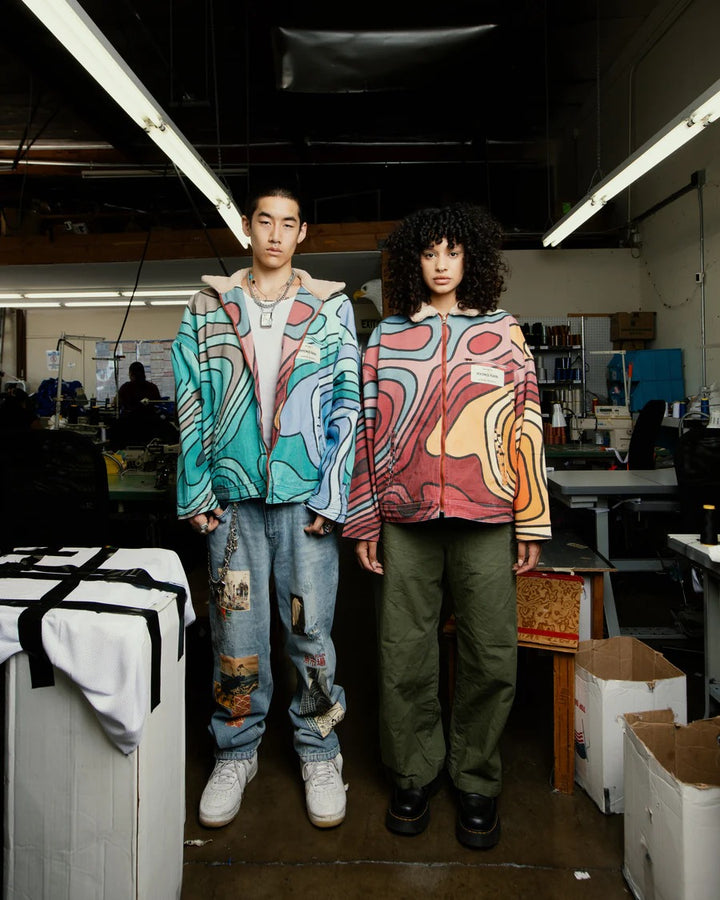 Ryoko Rain Reversible 70S Work Jacket