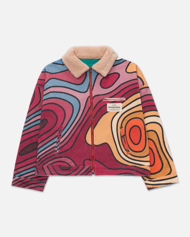Ryoko Rain Reversible 70S Work Jacket