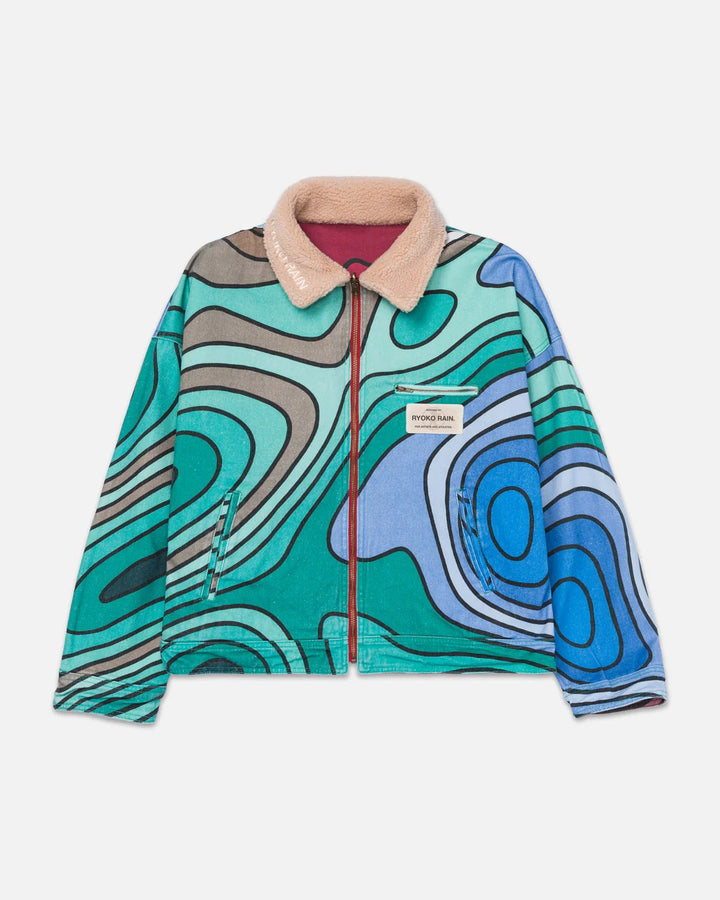 Ryoko Rain Reversible 70S Work Jacket