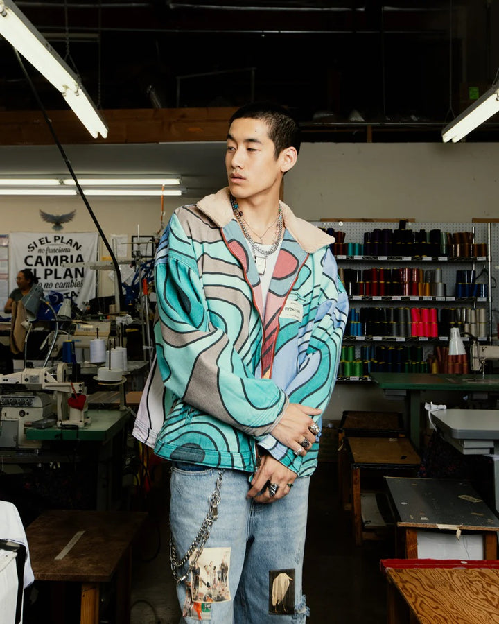 Ryoko Rain Reversible 70S Work Jacket