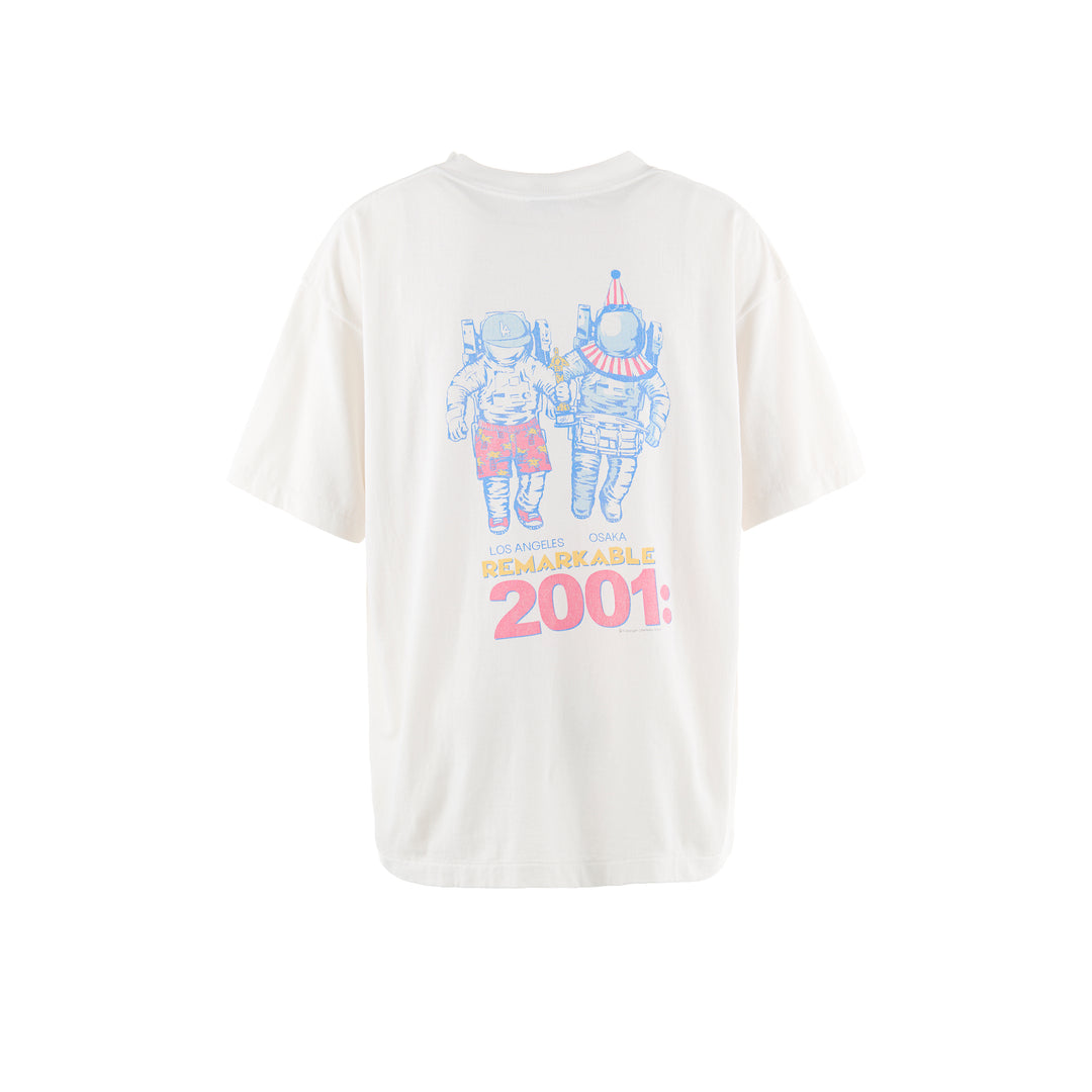 Saint Micheal Astro Tee - White