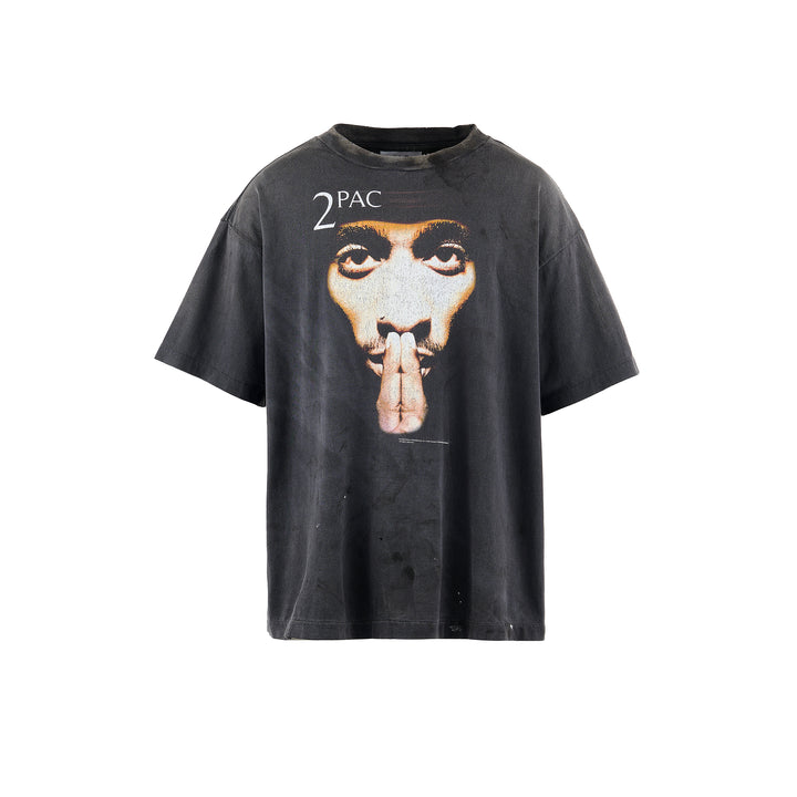 Saint Micheal 2PAC Tee - Black