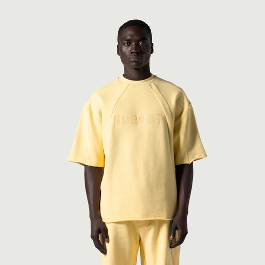 Honor The Gift S/S Panel Terry Jumper - Yellow