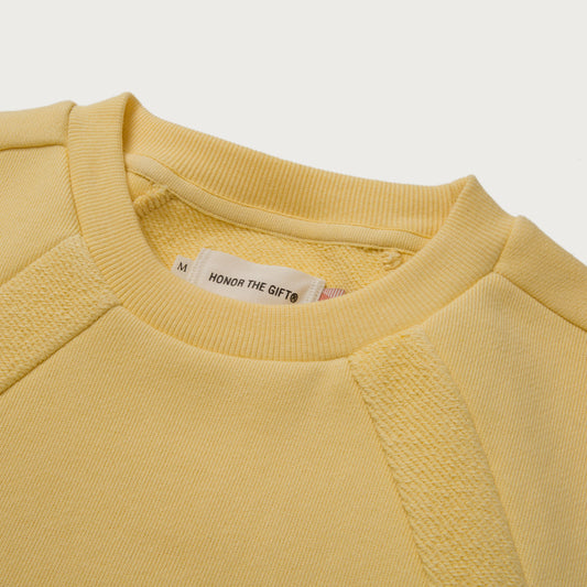 Honor The Gift S/S Panel Terry Jumper - Yellow