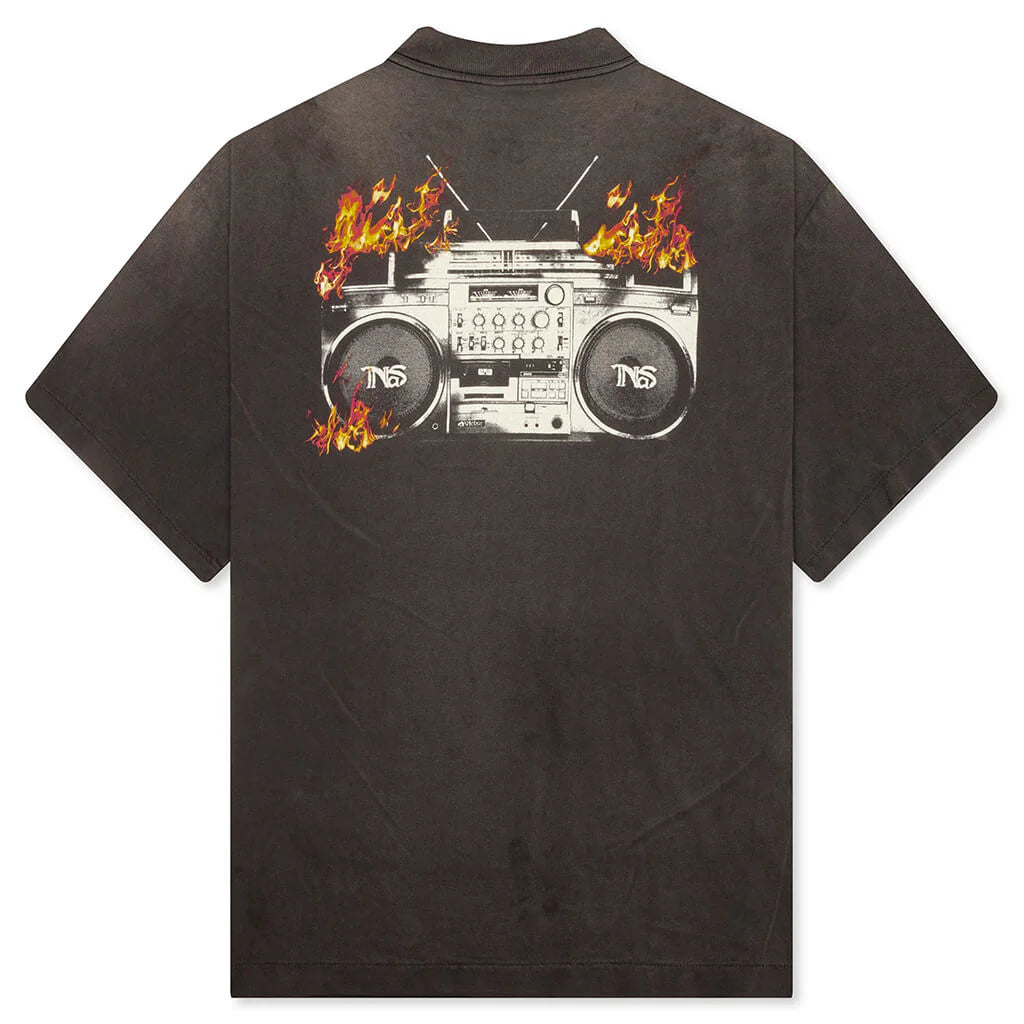 Saint Micheal  X NAS SS Tee - Black