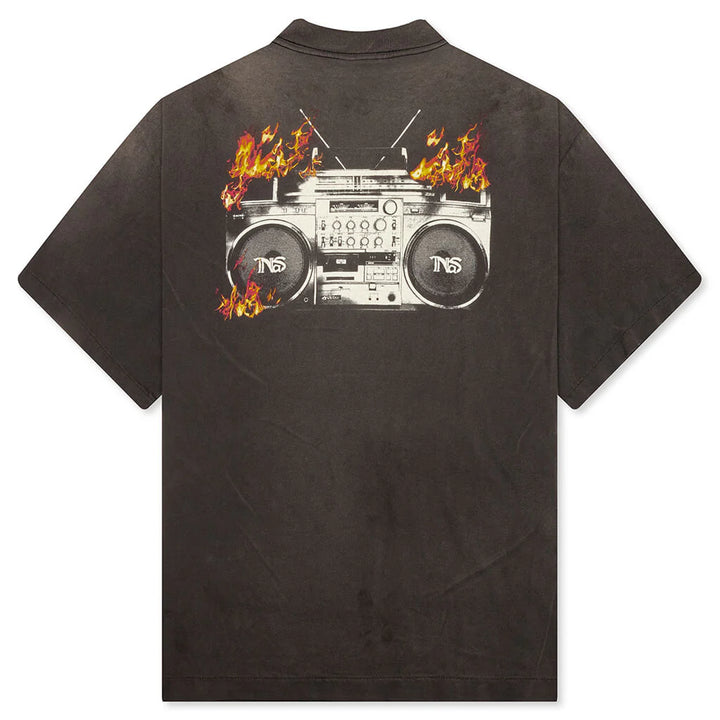 Saint Micheal  X NAS SS Tee - Black