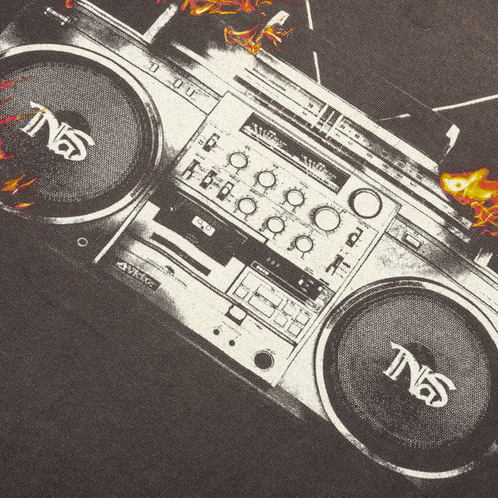 Saint Micheal  X NAS SS Tee - Black