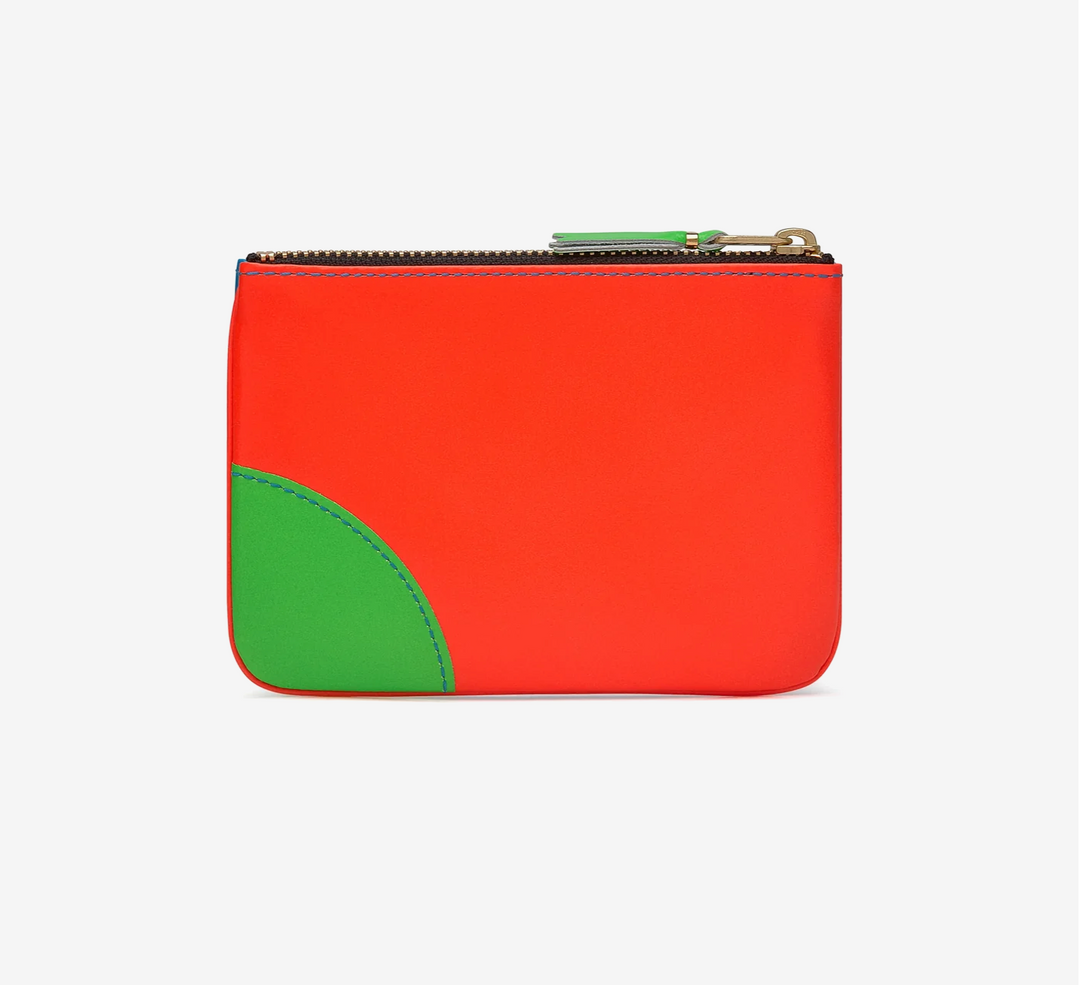 Comme Des Garcons Wallet Super Fluo - Blue/Orange - SA8100SF