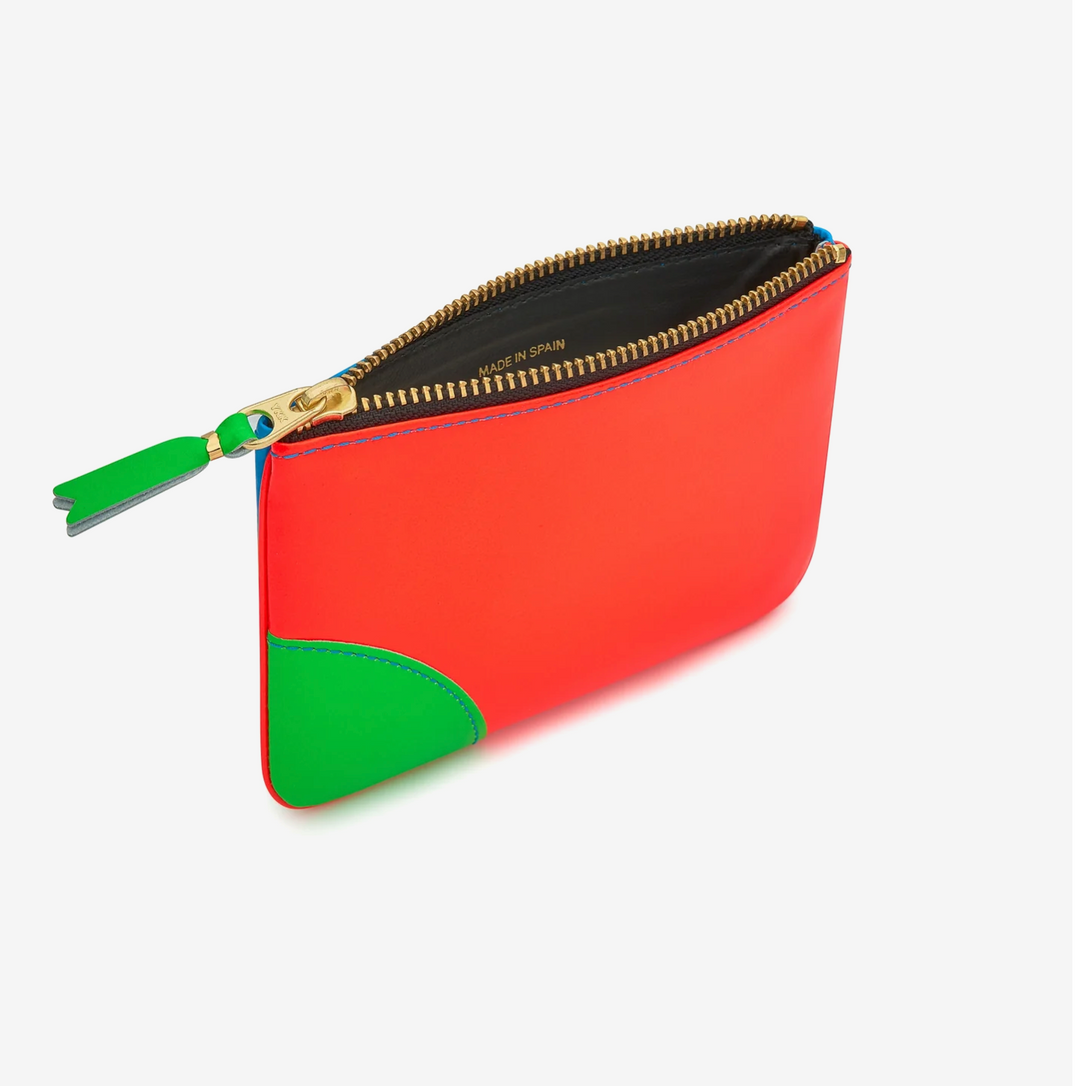 Comme Des Garcons Wallet Super Fluo - Blue/Orange - SA8100SF