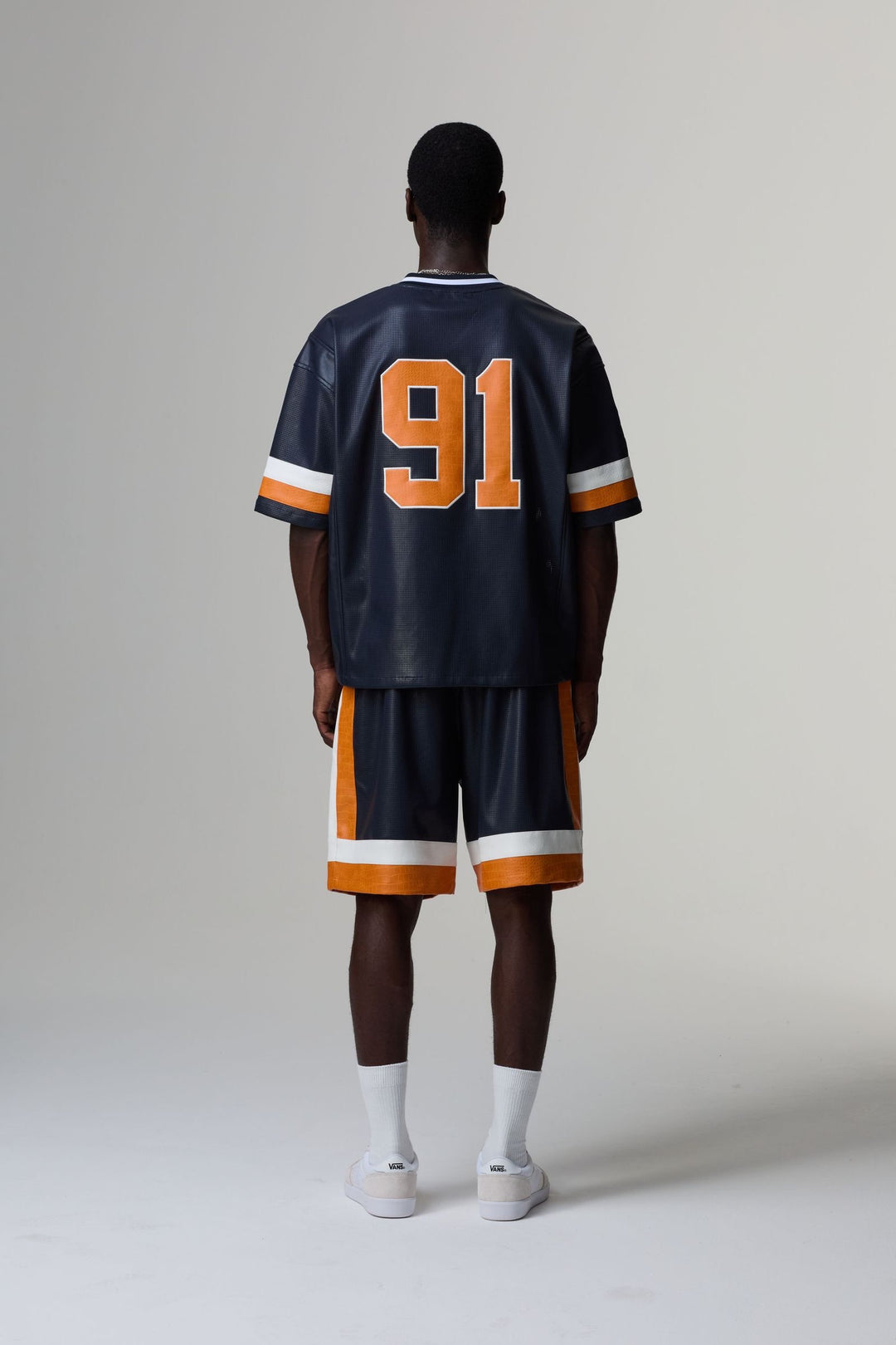 Criminal Damage Stadium Leather Shorts