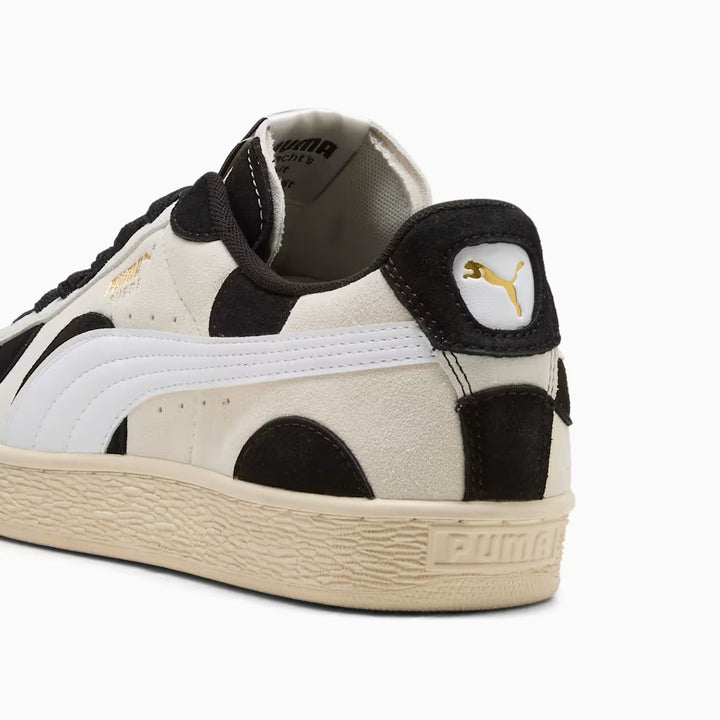 Puma Suede Printed  (Alpine Snow-PUMA Black)