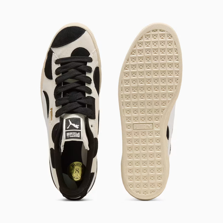 Puma Suede Printed  (Alpine Snow-PUMA Black)