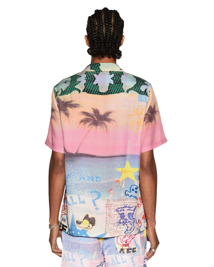 KSUBI vandals resort ss shirt - multi
