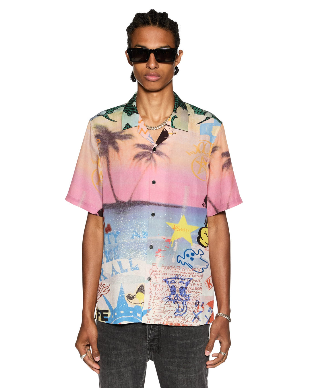 KSUBI vandals resort ss shirt - multi