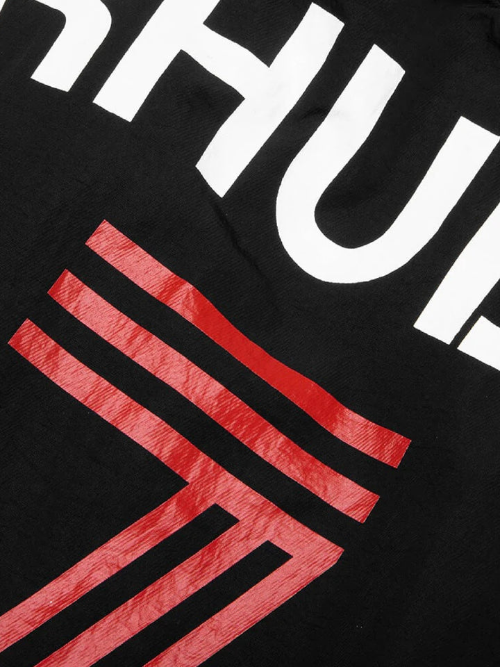 Lago Soccer Jersey Crewneck - Black / White / Red 3172