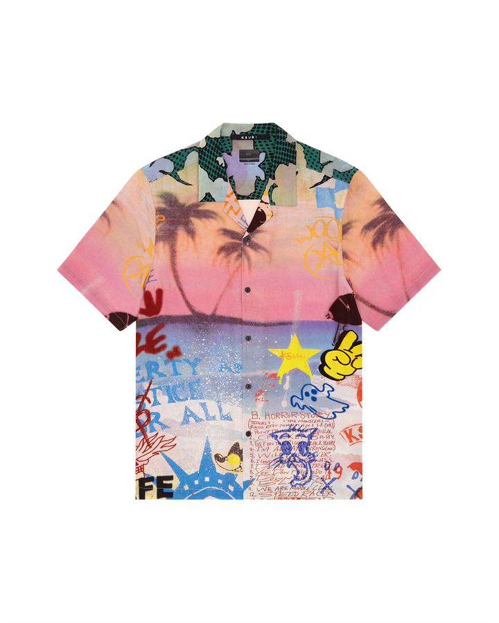 KSUBI vandals resort ss shirt - multi