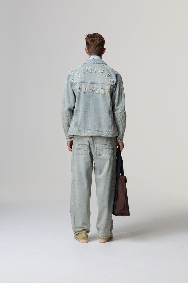 Criminal Damage Wavy Denim Jean