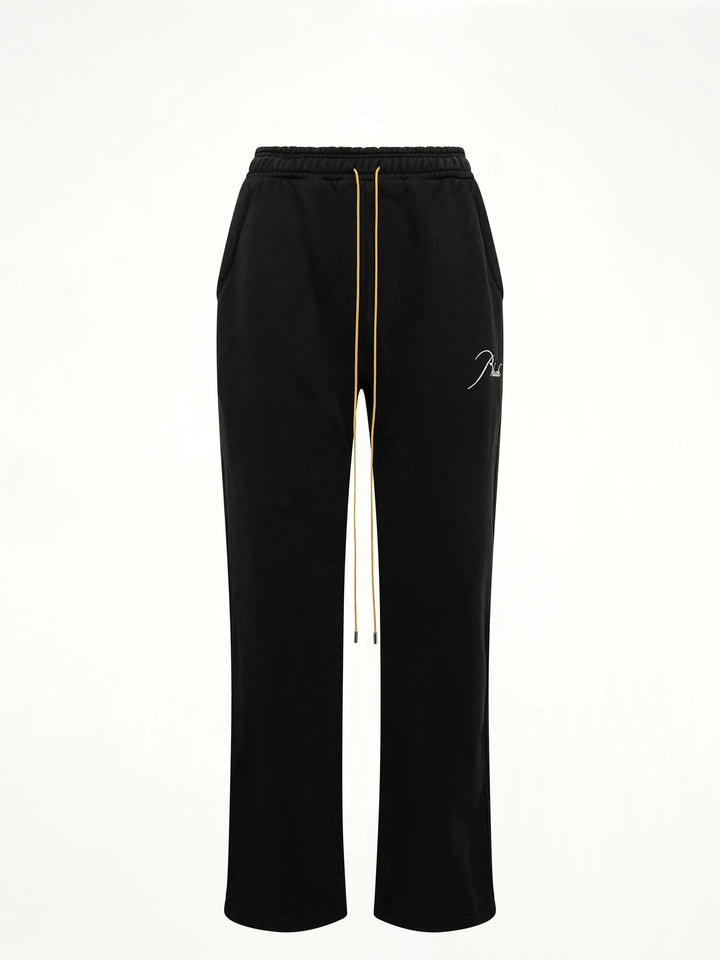 Rhude Classique Sweatpant - Black/ White