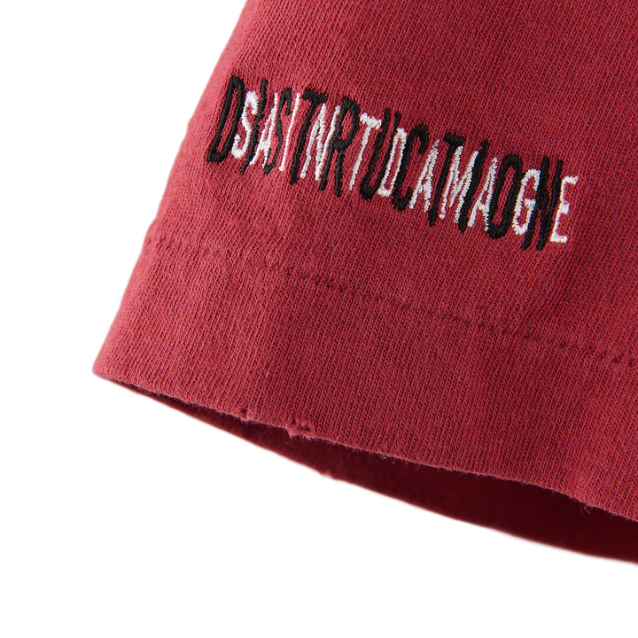 Saint Micheal Saint Damage Destruction Tee - Burgundy