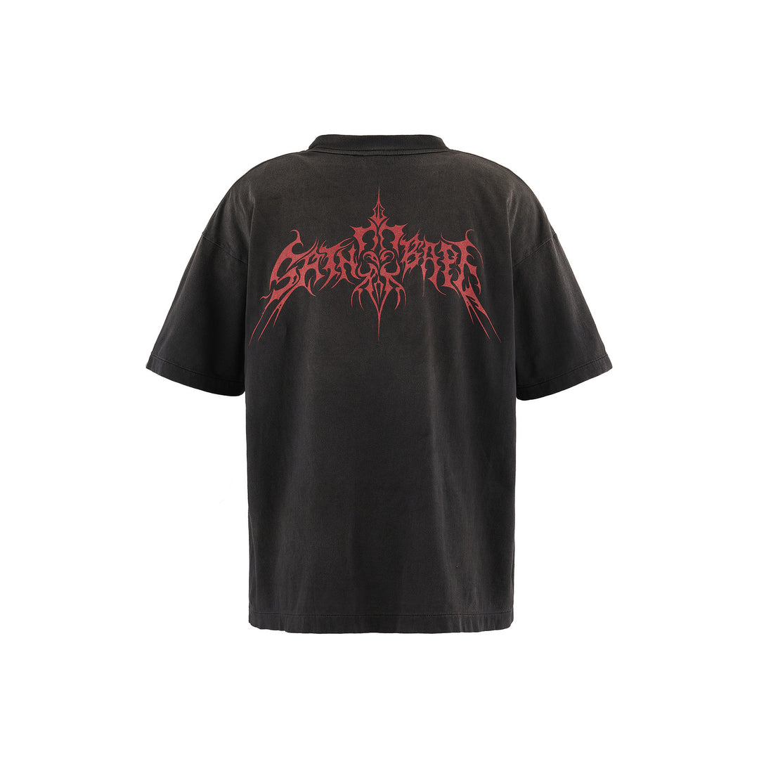 Saint Micheal  X Bape Saint Bape SS Tee - Black