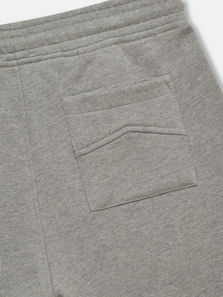 Rhude Classique Sweatshort - Heather Grey/ Black