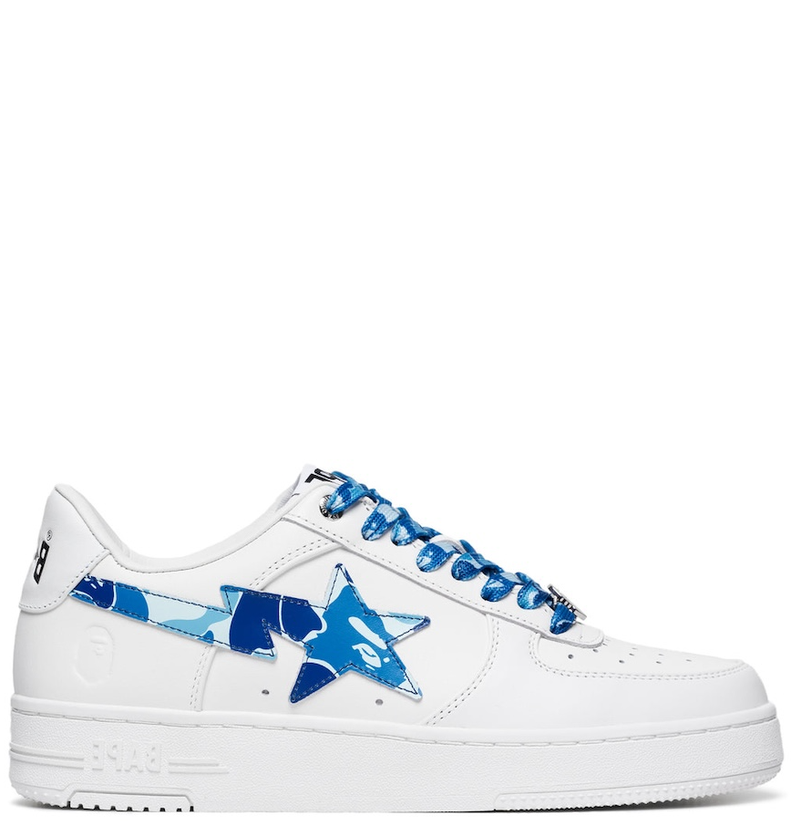 BAPE ABC CAMO STA M1 'WHITE' SHOES