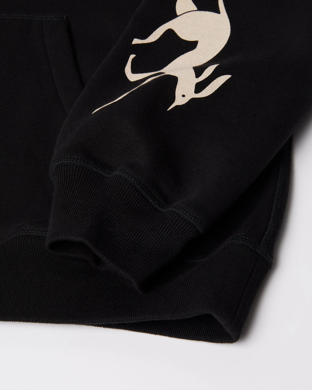 By Parra By Parra - Crow Non grand cafe hooded sweatshirt - Black