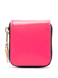 Comme Des Garcons Wallet Super Fluo - Pink/Yellow - SA4100SF