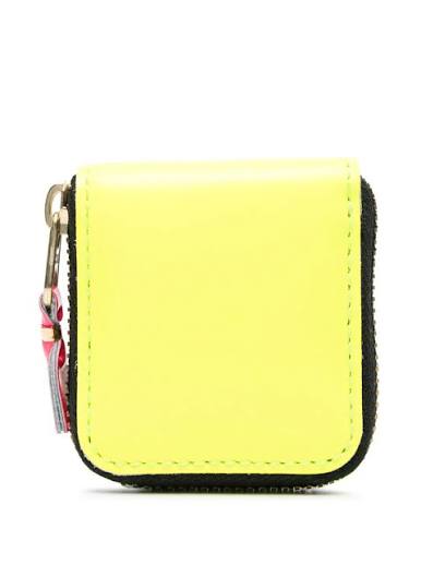 Comme Des Garcons Wallet Super Fluo - Yellow/Light Orange - SA4100SF
