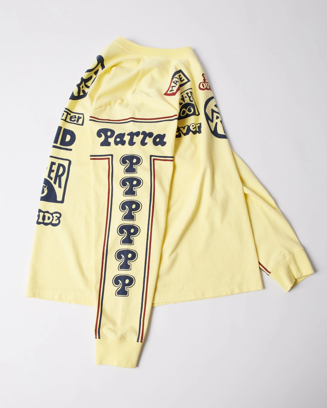 By Parra - Never sinister long sleeve t-shirt Yellow