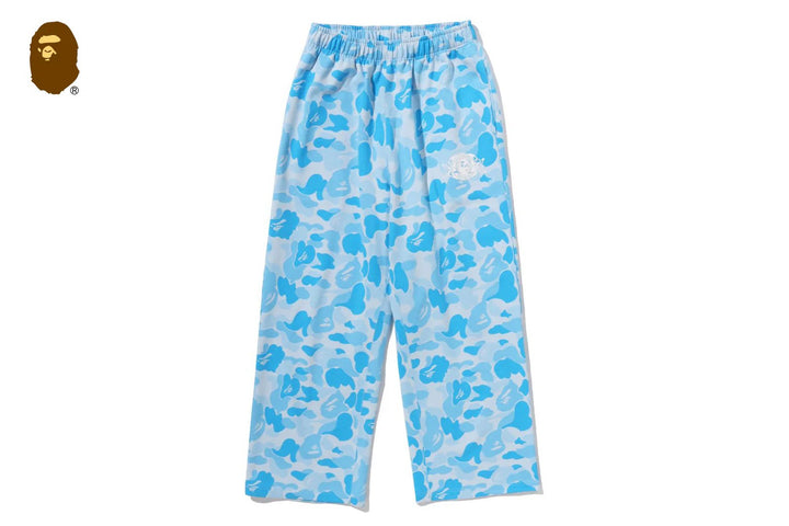 BAPE ICY BAPE ABC CAMO RELAXED FIT SWEATPANTS SAX