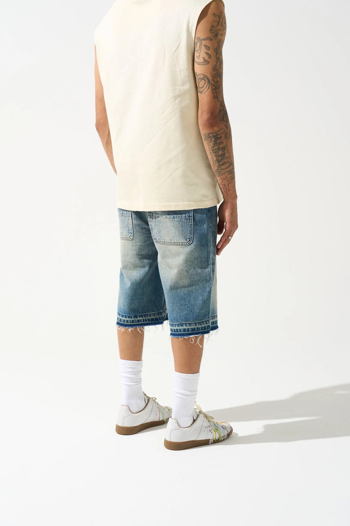 Serenede - TERRE Denim Shorts MidBlue