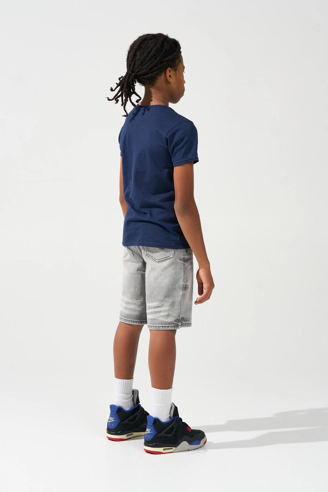 Serenede - TITAN Denim Shorts Grey