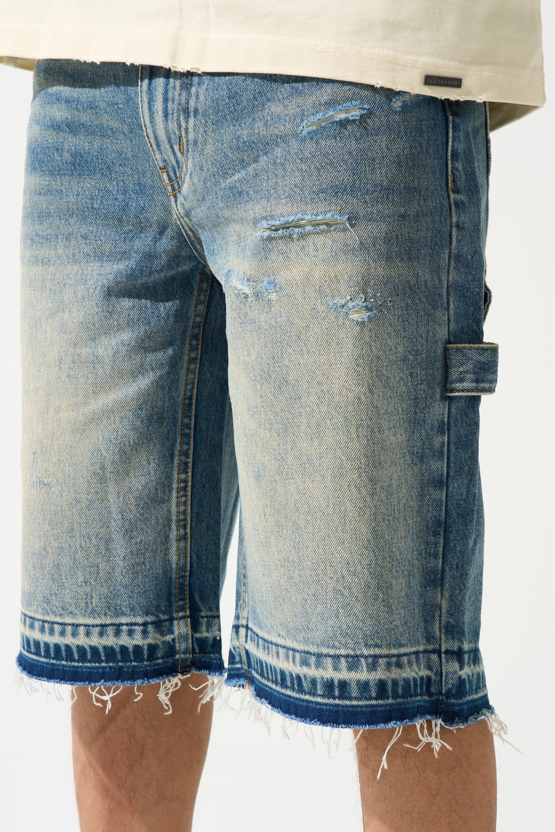 Serenede - TERRE Denim Shorts MidBlue