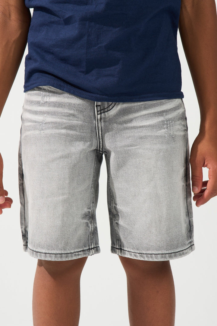 Serenede - TITAN Denim Shorts Grey