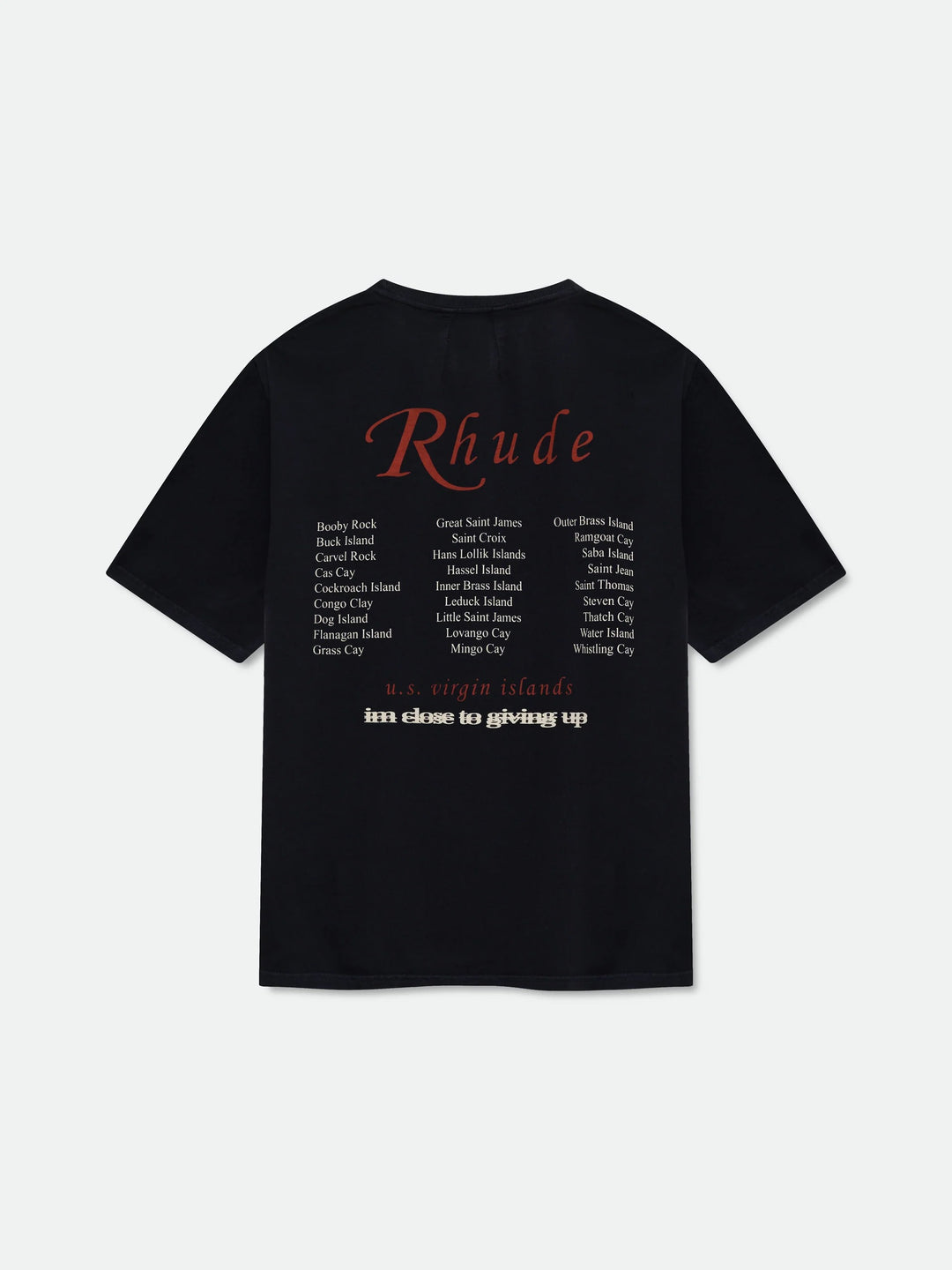 Usvi Regatta Tour Tee - Vintage Black/ White/ Red 6009