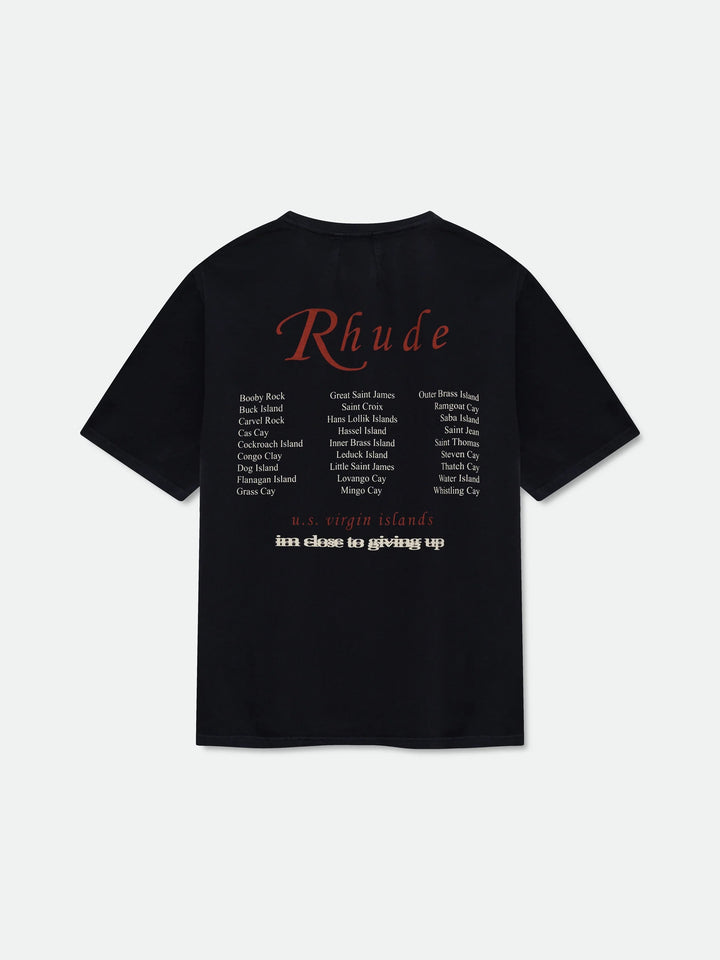 Usvi Regatta Tour Tee - Vintage Black/ White/ Red 6009