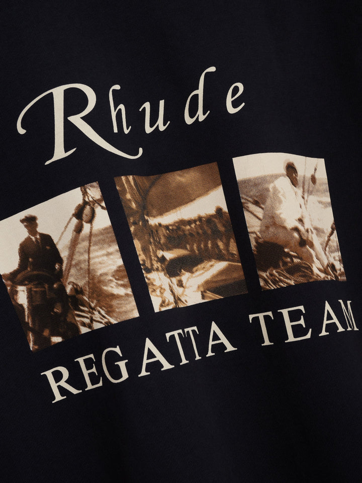 Usvi Regatta Tour Tee - Vintage Black/ White/ Red 6009
