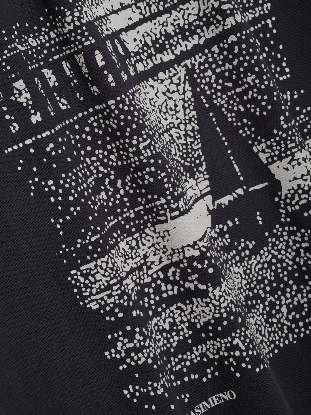 Lago Trasimeno Tee - Vintage Black/ White 3167