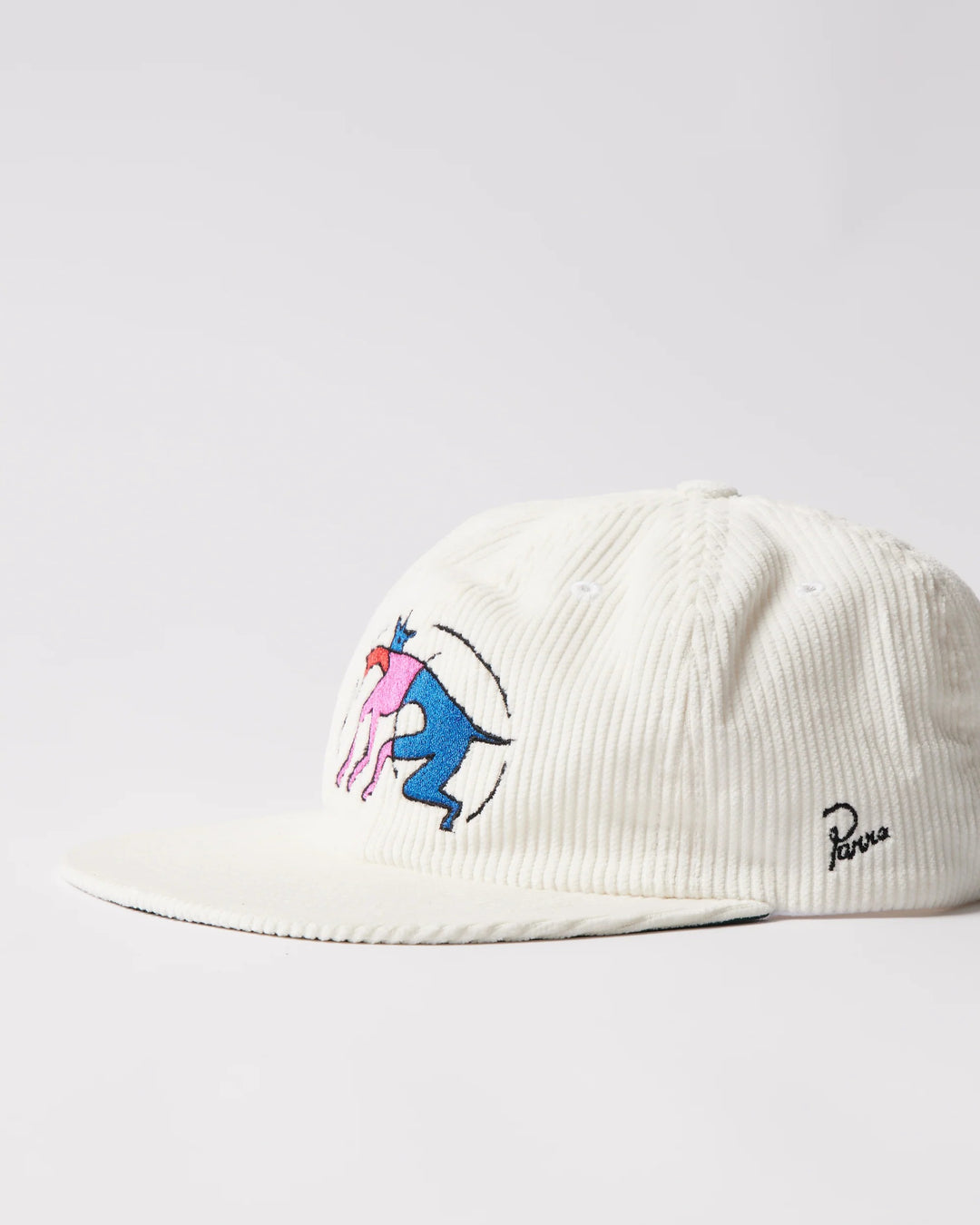 By Parra The Zoomies 6 Panel Hat - White