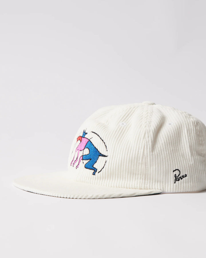 By Parra The Zoomies 6 Panel Hat - White