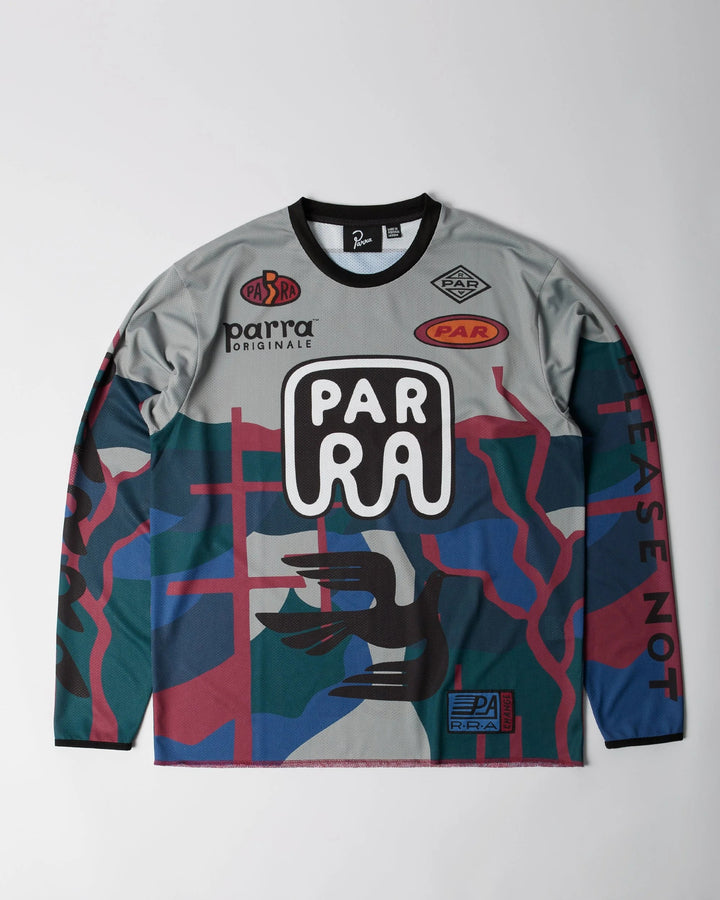 By Para Dirt Jumper Long Sleeve T-­shirt - Grey