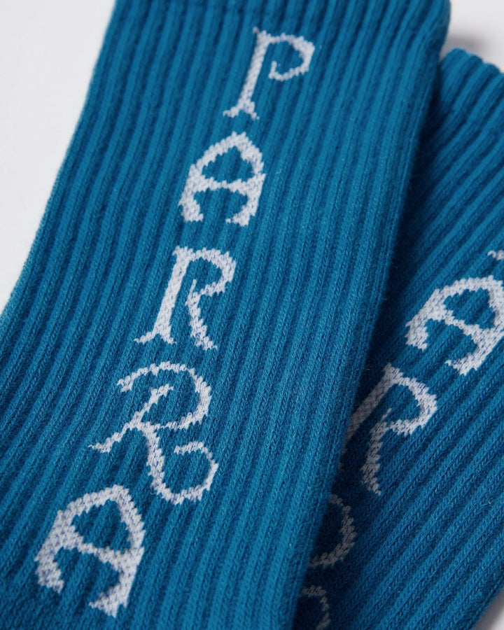 By Parra Wordle Logo Crew Socks - Blue